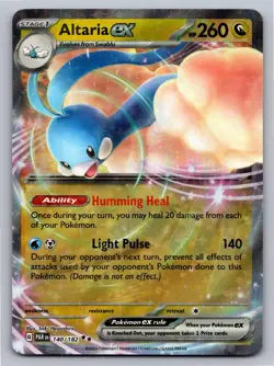 Altaria ex 140/182 Double Rare Paradox Rift Pokemon Holo Near Mint - Image 1