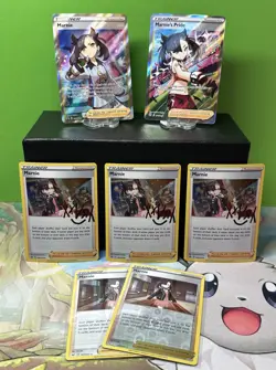 Marnie NM Trainer 7 Card LOT SWSH121 SWSH120 Pokemon TCG - Image 1