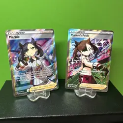 Marnie NM Trainer 7 Card LOT SWSH121 SWSH120 Pokemon TCG - Image 2