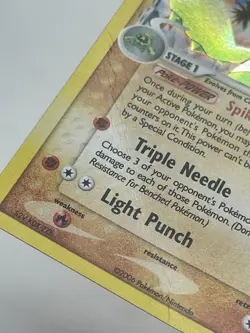 Pokemon TCG Cacturne 15/100 EX Crystal Guardians Reverse Holo Stamped HP - Image 4