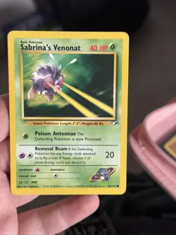 Pokemon TCG - Sabrina’s Venonat - Gym Heroes 96/132 Regular - Image 1