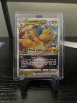 Pokemon TCG Dragonite VSTAR Holo Ultra Rare Black Star Promo SWSH236 - Image 1