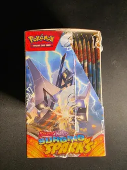 Surging Sparks Booster Box - Factory Sealed - Small Rip - Pokemon TCG - #2 - Image 2