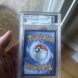 POKEMON BULBASAUR 133/132 FULL ART ILLUSTRATION RARE MEGA EVOLUTION 2025 PSA 10 - Image 4