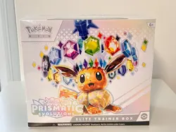 Pokemon Prismatic Evolutions ETB Elite Trainer Box Sealed Brand New - Image 1