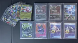 Pokemon Pitch Black Full ART IR/UR/DR lot of 18 & bulk lot of 500+ RH Near Mint - Image 1