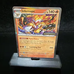 The Pokemon Company Pokemon TCG Infernape 116 SV Promo Holo 140 HP Stage 2 EN - Image 1