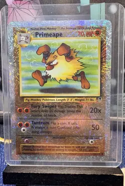 Pokemon Primeape Legendary Collection 59/110 Reverse Holo Uncommon - Image 1