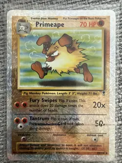 Pokemon TCG Primeape Legendary Collection 59/110 Reverse Holo - Image 1