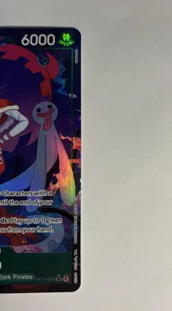 One Piece OP14-033 Perona Alt Art OP14 The Azure Sea's Seven English NM - Image 3