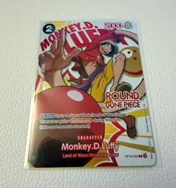 Monkey D. Luffy Round 1 Promo (IN HAND! SHIPS NEXT DAY!) - Image 1