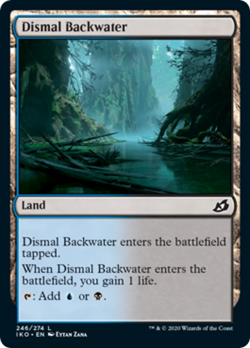 Dismal Backwater FOIL Ikoria: Lair of Behemoths NM Land Common MTG CARD ABUGames - Image 1