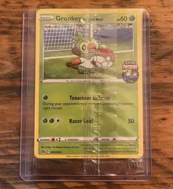 Grookey On The Ball 003/005 Futsal Pokemon Card PROMO UK Exclusive NEW SEALED - Image 1