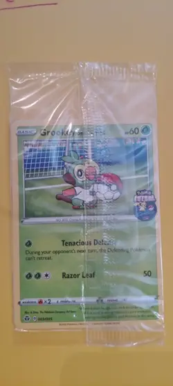 Grookey On The Ball 003/005 Futsal Pokemon Card PROMO UK Exclusive NEW SEALED - Image 2