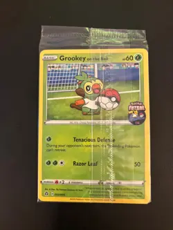 Grookey On The Ball 003/005 Futsal Pokemon Card PROMO UK Exclusive NEW SEALED - Image 1
