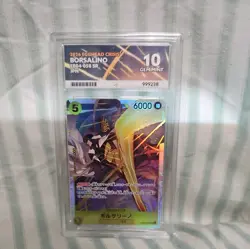 Borsalino EB04-058 SR Japanese One Piece Card ACE 10 Gem Mint Egghead Crisis - Image 3