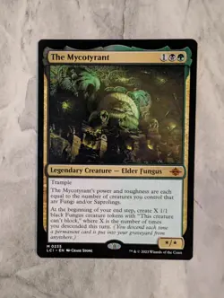 The Mycotyrant (Showcase) | Mythic MTG LCI Ixalan | Golgari Fungus Descend | NM - Image 1