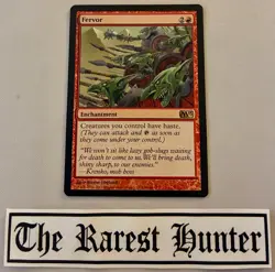 X1 - MTG - Fervor - LP - Rare - Magic 2013 (M13)- 129/240 - Image 1