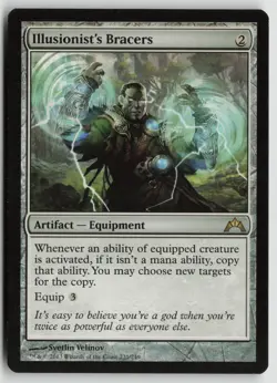 Illusionist's Bracers Lightly Played 231 Gatecrash Magic: The Gathering - Image 1