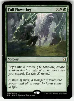 Full Flowering 32 R Commander 2019 NM Magic: The Gathering - Image 1