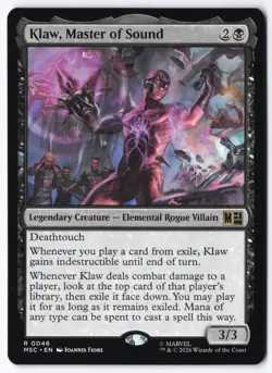 Klaw, Master of Sound 46 Commander: Marvel Super Heroes - Image 1