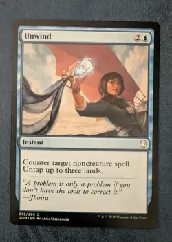MTG Dominaria Common UNWIND NM - Image 1