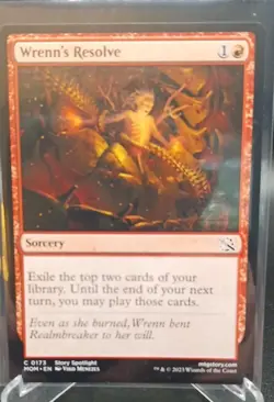 Wrenn's Resolve #0173 - March of the Machine - Regular (NM) - Never Played - Image 1