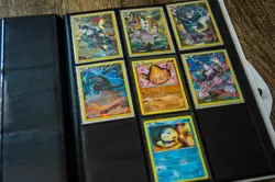 Pokemon Collection Binder - Mixed Midera NM/LP/MP - 66 Pokemon Cards Lot - Image 1