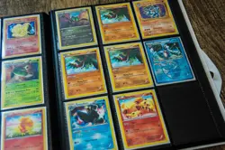 Pokemon Collection Binder - Mixed Midera NM/LP/MP - 66 Pokemon Cards Lot - Image 3