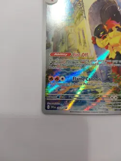 Full Art Armarouge 203/198 Illustration Rare Pokemon Holo Near Mint - Image 5