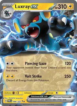 Pokemon - 068/167 - Luxray ex - Twilight Masquerade - Image 1