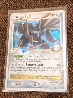 2009 Pokemon Card TCG Trading Card Game Platinum #122/127 Dialga G LV. X Holo MP - Image 1