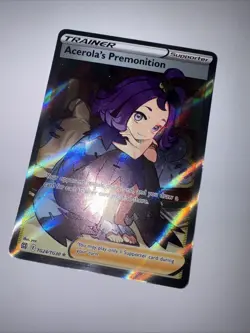 Acerola's Premonition TG24/TG30 Brilliant Stars Trainer Gallery SWSH Pokemon NM - Image 2