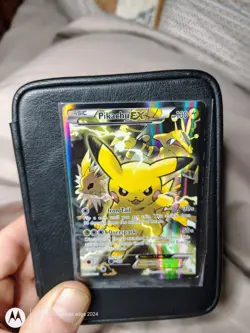 Pikachu EX XY124 Black Star Promo 2016 Holo Pokemon Card TCG - Image 3