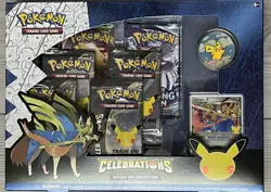 Pokemon Tcg Celebrations 25th Anniversary Deluxe Pin Collection Box Zacian - Image 1