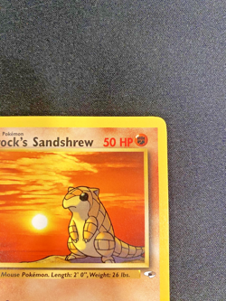 Brock's Sandshrew 72/132 1st Edition Gym Heroes LP - Lightly Played Pokemon Card - Image 3