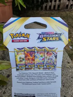 Pokemon Brilliant Stars Sleeved Booster Pack New & Sealed ✅🔥 - Image 4
