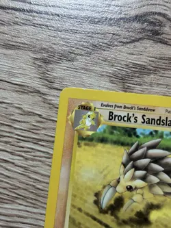 Brock's Sandslash 1st Edition Gym Heroes 36/132 Rare - Lightly Played - Image 2