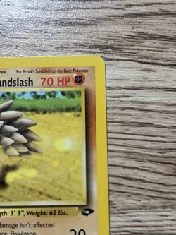Brock's Sandslash 1st Edition Gym Heroes 36/132 Rare - Lightly Played - Image 3