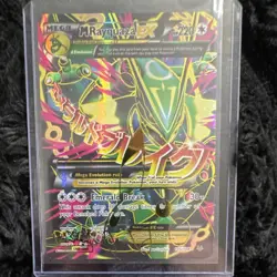 Pokemon M Rayquaza EX 105/108 Roaring Skies Ultra Rare Full Art Holo EN 220 - Image 1