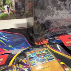 Pitch Black Pokemon 1x ETB + 2X Three Booster Blister BRAND NEW - Image 2