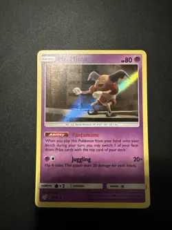 Mr Mime 11/18 Holo Rare Detective Pikachu Set Pokemon Card NM - Image 2