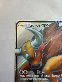 Pokemon Tauros-GX Sun & Moon 144 NM Card TCG - Image 4