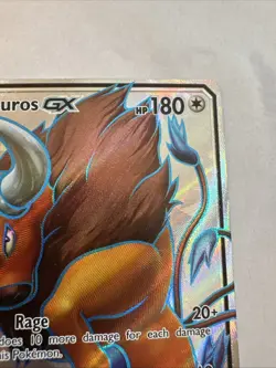 Pokemon Tauros-GX Sun & Moon 144 NM Card TCG - Image 5