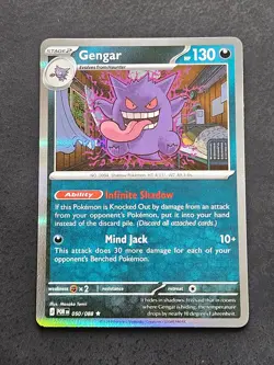 Gengar 050/088 Rare Perfect Order Pokemon Holo Near Mint - Image 1