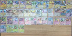 100 Japanese Pokemon Ex & V Cards Lot (Free Shipping!!!) - Image 2