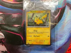 Pikachu - 025/165 Snowflake Stamp Cosmo Holo NM Pokemon TCG - SEALED - Image 1