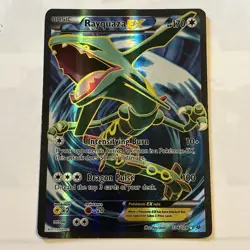 Pokemon Rayquaza EX Full Art 104/108 XY Roaring Skies Ultra Rare MP Read - Image 1