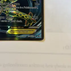 Pokemon Rayquaza EX Full Art 104/108 XY Roaring Skies Ultra Rare MP Read - Image 5