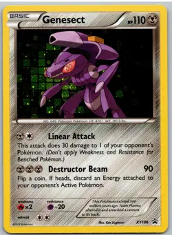 Genesect XY196 Holo Promo XY Promo Pokemon Holo - Image 1